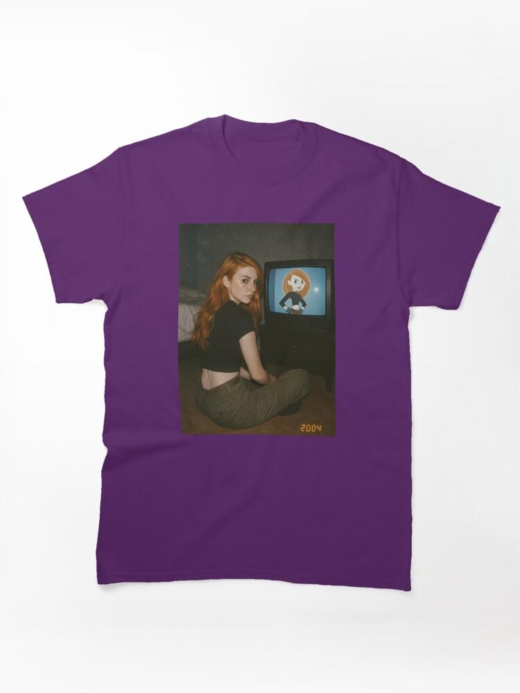 Kim Possible Kim Possible Watching Herself 2000S Analog Aesthetic Classic T-Shirt