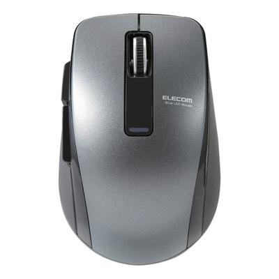 Мышь ELECOM Bluetooth M Size 5 кнопок с кнопками «Назад» и «Вперед» BlueLED Энергосбережение Примерно черного цвета (Совместимо с iOS) (Кнопки с оборудованием) (аккумулятор