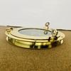 30.48 Cm Canal Boat Porthole Window Golden Finish Door Window Glass Porthole Home Decorative Porthole