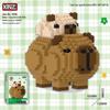 Capybara-Compatible LEGO Blocks: Educational 3D Building Toy for Kids' Birthday Gift