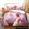 3D Print Guardian Angel Comfortable Duvet Quilt Cover Pillowcase Bedding Set Children Bedroom Decoration Home Textile