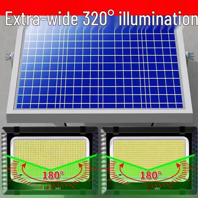 Jun Ding Ying Solar Powered Outdoor LED Courtyard Light