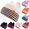 Sweet Design Winter Hats Lovely Style Street Hats Trendy Cat Ear Beanie Hat  Winter Season