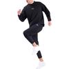Li Ning Sweat Series Удобный дышащий спортивный костюм для фитнеса и отдыха, унисекс, черный LWLU005-1
