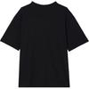Nike Swoosh Drop Shoulder Sleeve T Shirt Women's Black HQ1581-010