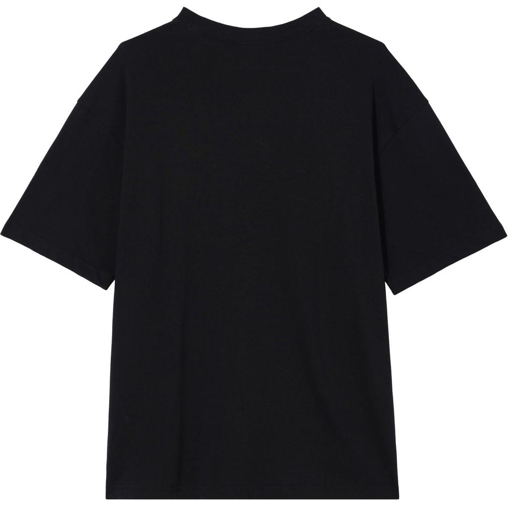 Nike Swoosh Drop Shoulder Sleeve T Shirt Women's Black HQ1581-010