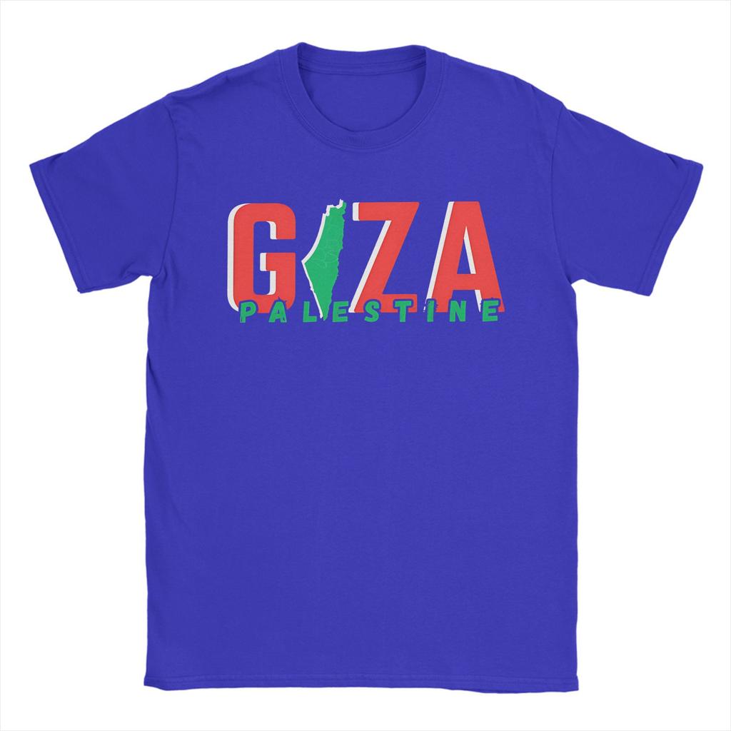 Unisexs TShirt Palestine Gaza Novelty Cotton Tees Short Sleeve T Shirts Round Neck Clothing Summer