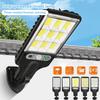 Solar Outdoor Led Courtyard Wall Lamp Human Body Induction Garden Terrace Garage Door Street Lamp Gardens Garages Streets Patios