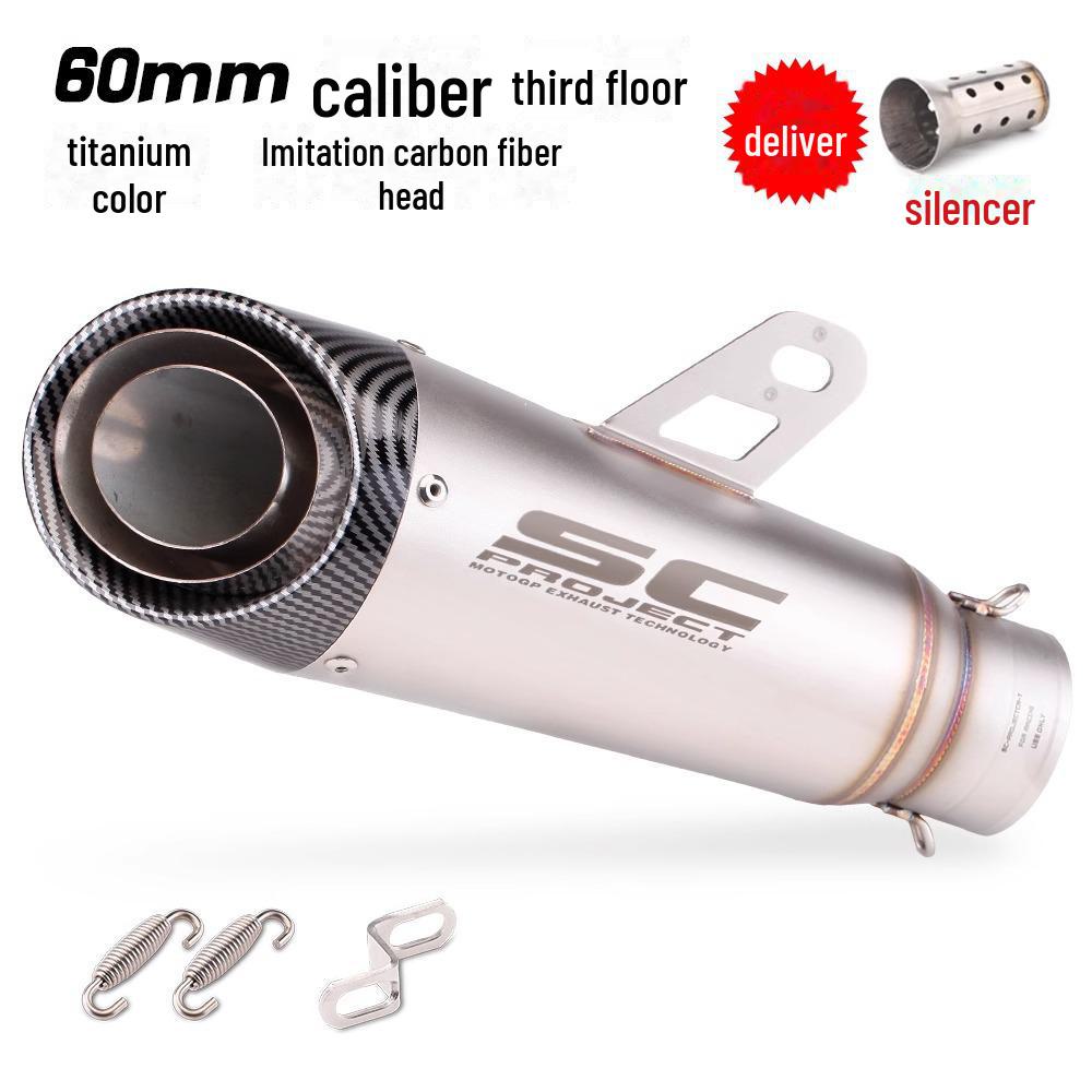 Ninja Z250/300/400 MT0709 R25/R3/R6 Street SC 2/3-Layer Motorcycle Exhaust Pipe