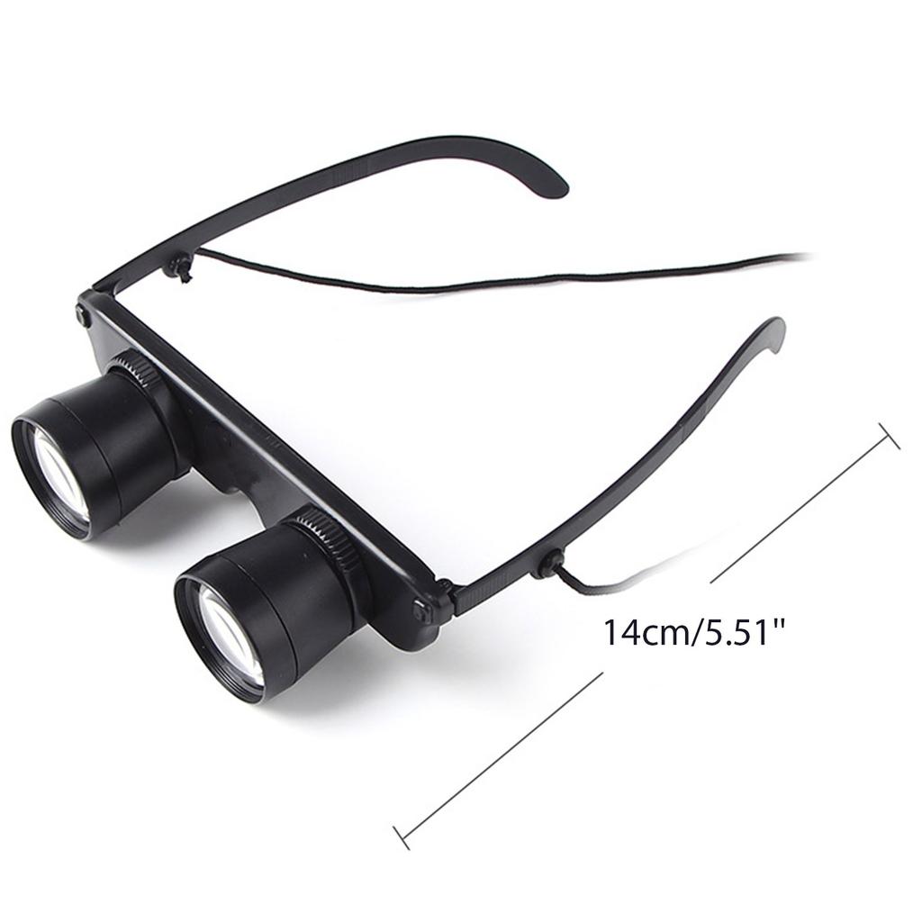Portable High Definition Glasses Fishing Hand-Free Binoculars Telescope For Outdoor Hunting Bird/Watching/Fishing/Sightseeing Concerts