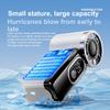 Portable USB Rechargeable High-Speed Mini Fan with Long-Lasting Battery for Outdoor and Desktop Use