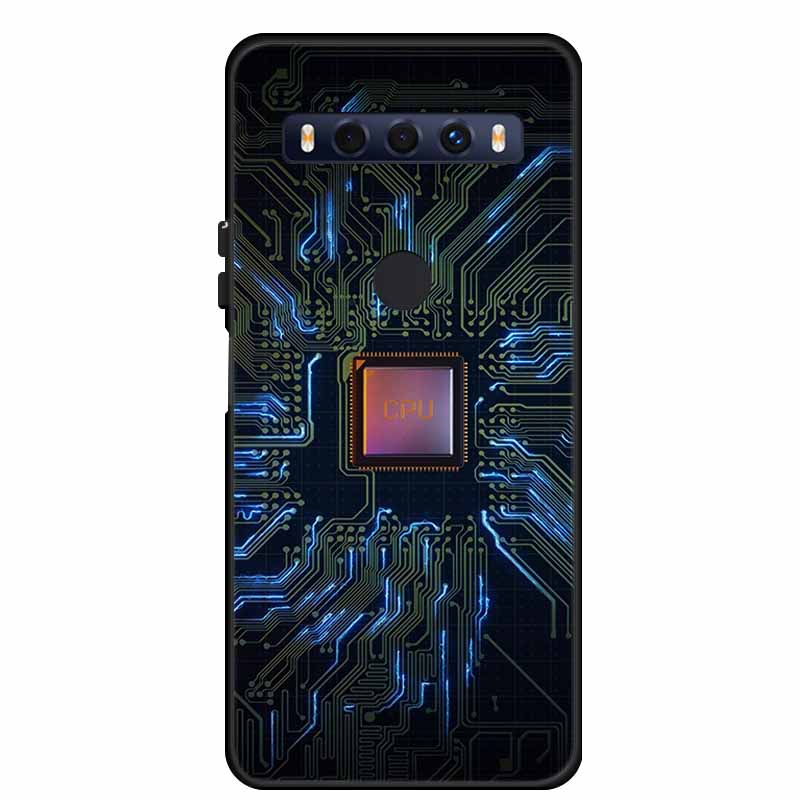 Для чехла TCL 10 SE 10SE Coque Черный ТПУ Силикон Мягкая задняя крышка Чехлы Для телефона TCL 10 SE 6.52" Funda Сумка Защитный чехол