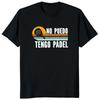 Porque Pierdo Padel Tshirts Unisex Shortsleev Exercise Breathable Sports Youth Unisexs Top T Shirts