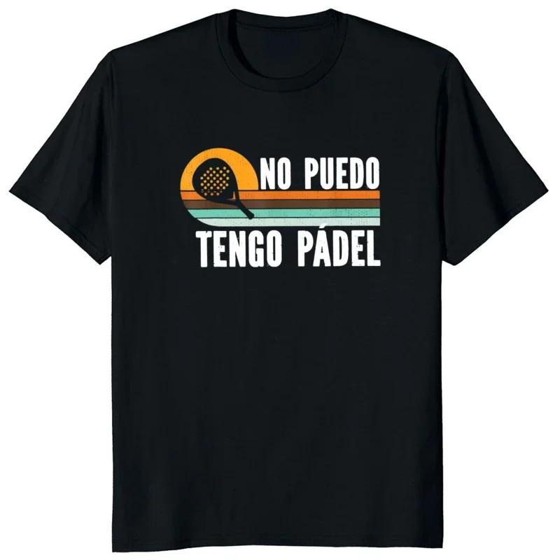 Porque Pierdo Padel Tshirts Unisex Shortsleev Exercise Breathable Sports Youth Unisexs Top T Shirts