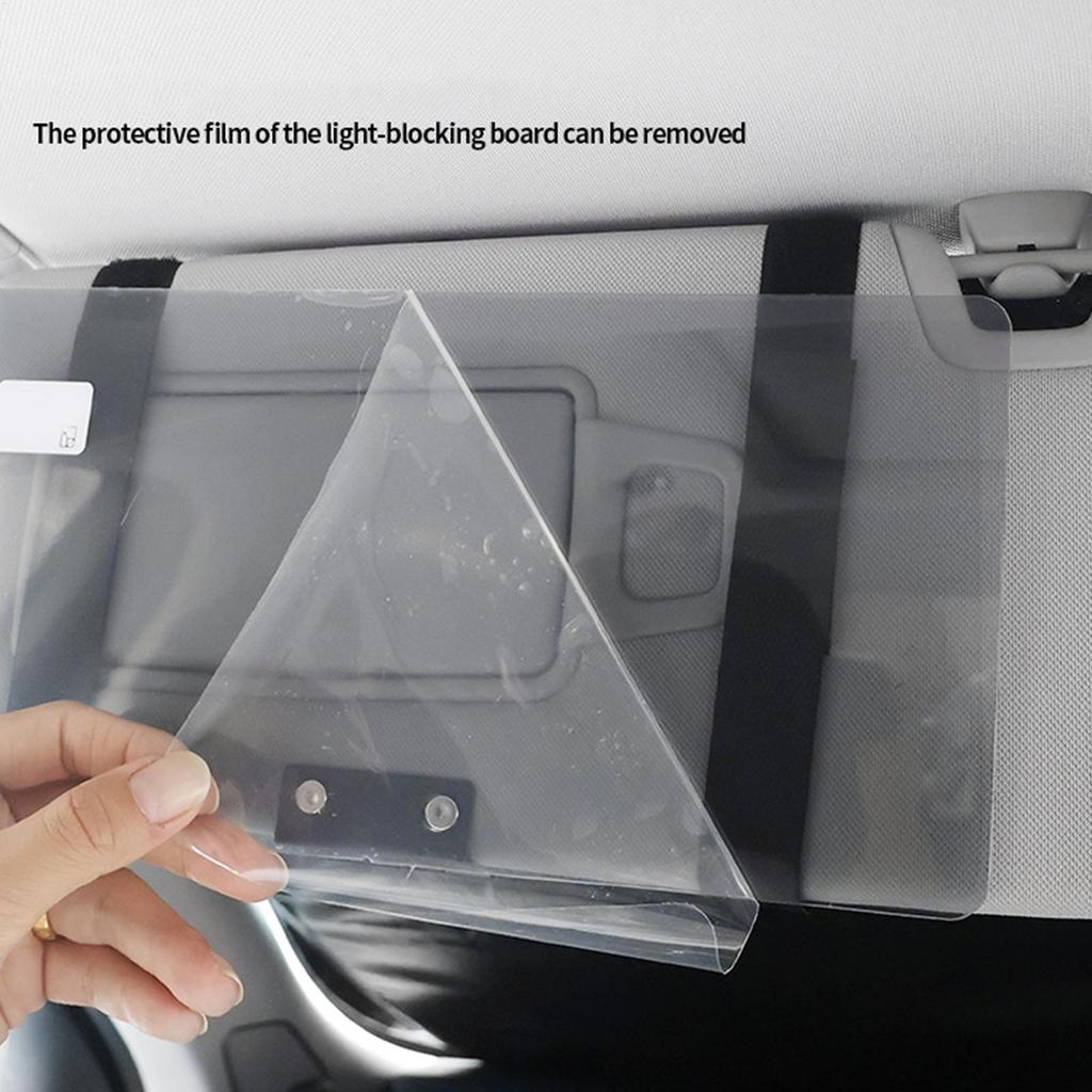 Car Sun Visor Extender Sunlight Protection Anti-Glare Extension Plate For Car Sun Visor For Daily Drivers Road Trippers Women