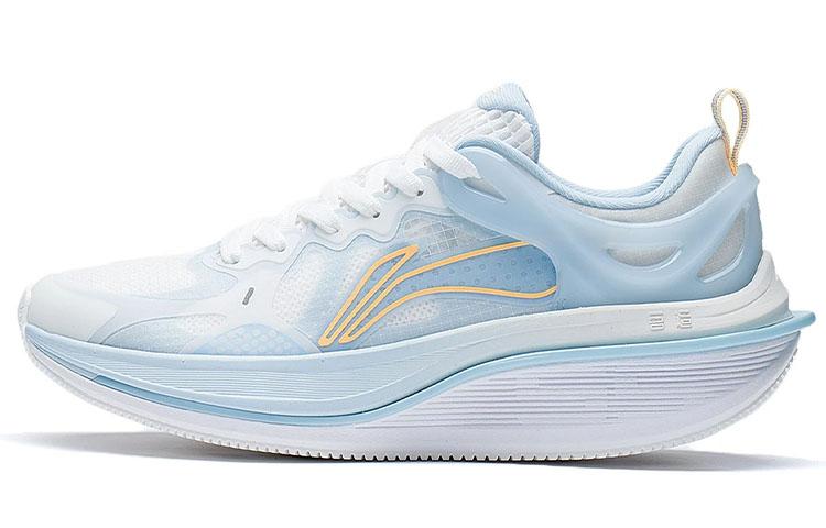 Men's Sneakers Li-Ning Li Ning WuShi 5S 2.0 Textile, TPU Low top Running Shoes Men's White Blue