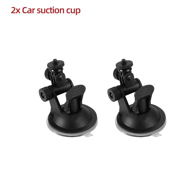 Universal Car Suction Holder, Windshield Mount for GoPro 13 12 11 10 9 8 5, Insta360 SJCAM AKASO DJI Osmo Action Camera Bracket