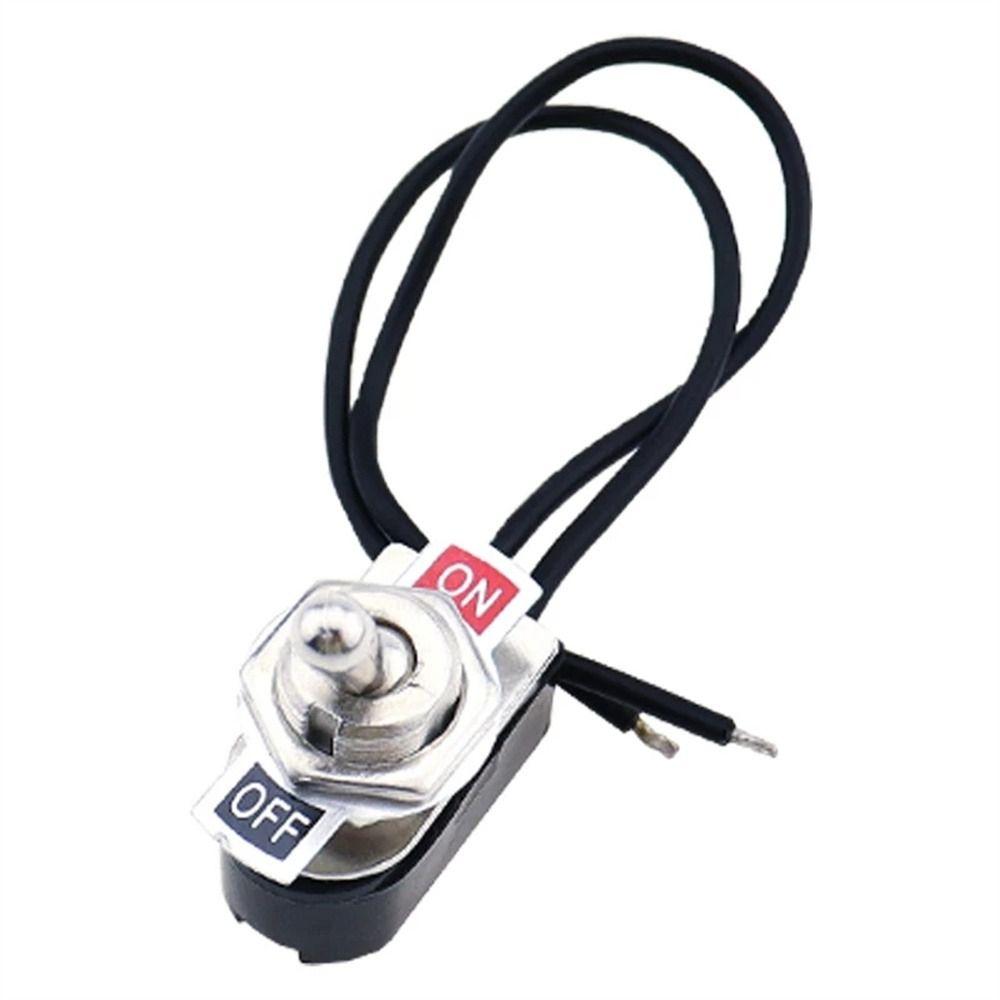Equipment KNS-1 SPST With Wire Cable Lever switch On/Off Switch Contacts Switch Toggle Switch