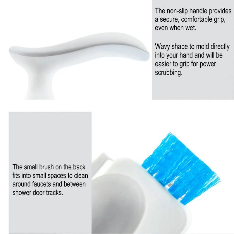 Бытовая щетка для чистки Скраб для пола Инструменты для чистки ванной комнаты Скребок Щетка для унитаза Вращающаяся щетка с длинной ручкой Инструменты для мытья стен в унитазе Инструменты для чистки плитки