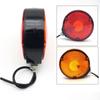 Universal Double Face Light Car Bulb Side Marker Light Signal Lamp for 12V / 24V Automobiles Truck Trailer Lorry Car Accessories