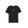 Air Logo Sport Crew Neck T-Shirt Men Tops Black 840395-010