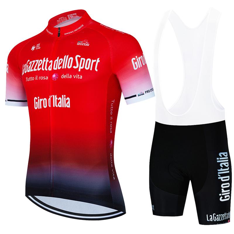 2024 Tour De Giro D'ITALIA Cycling Jersey Sets Mens Cycling Clothing Summer Short Sleeve Quick-dry MTB Bike Suit Ropa Ciclismo