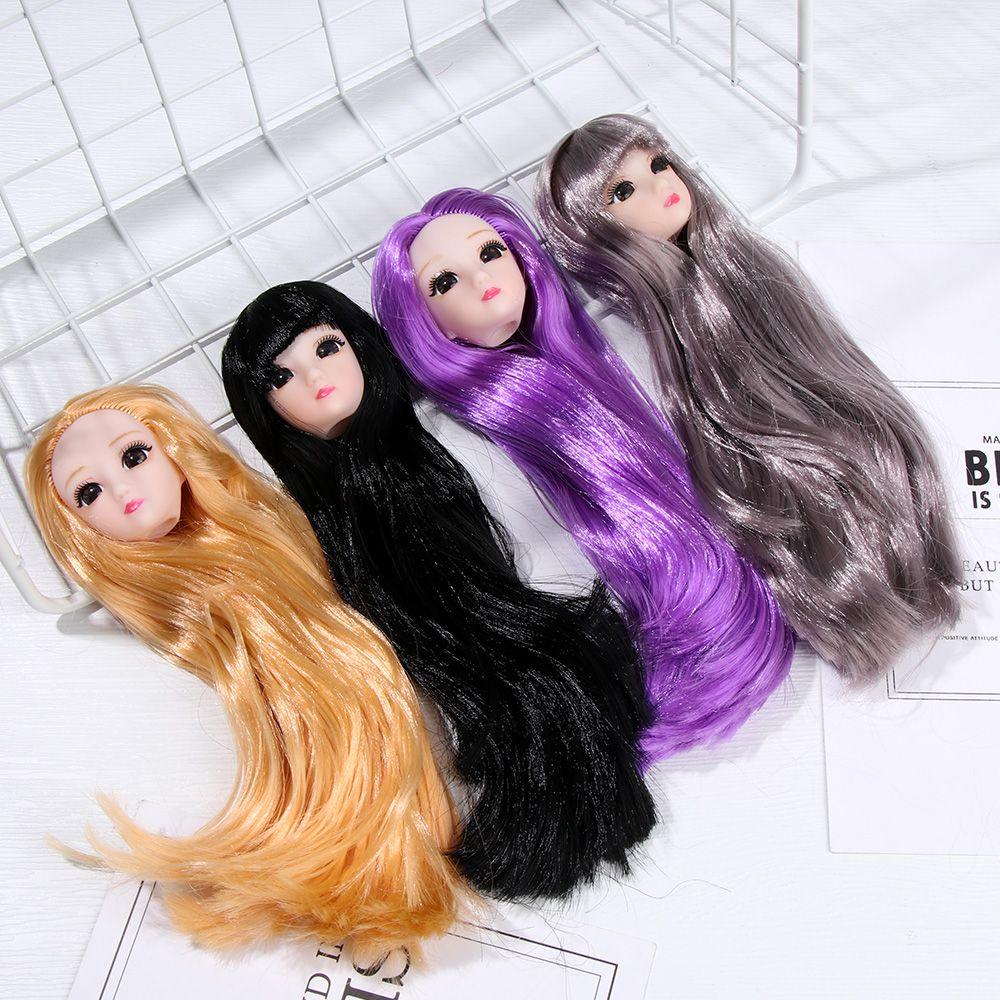 Игрушки Длинные прически 1/6 Голова куклы BJD Аксессуары для старинной куклы 30 Куклы Шарнирная DIY Головной убор