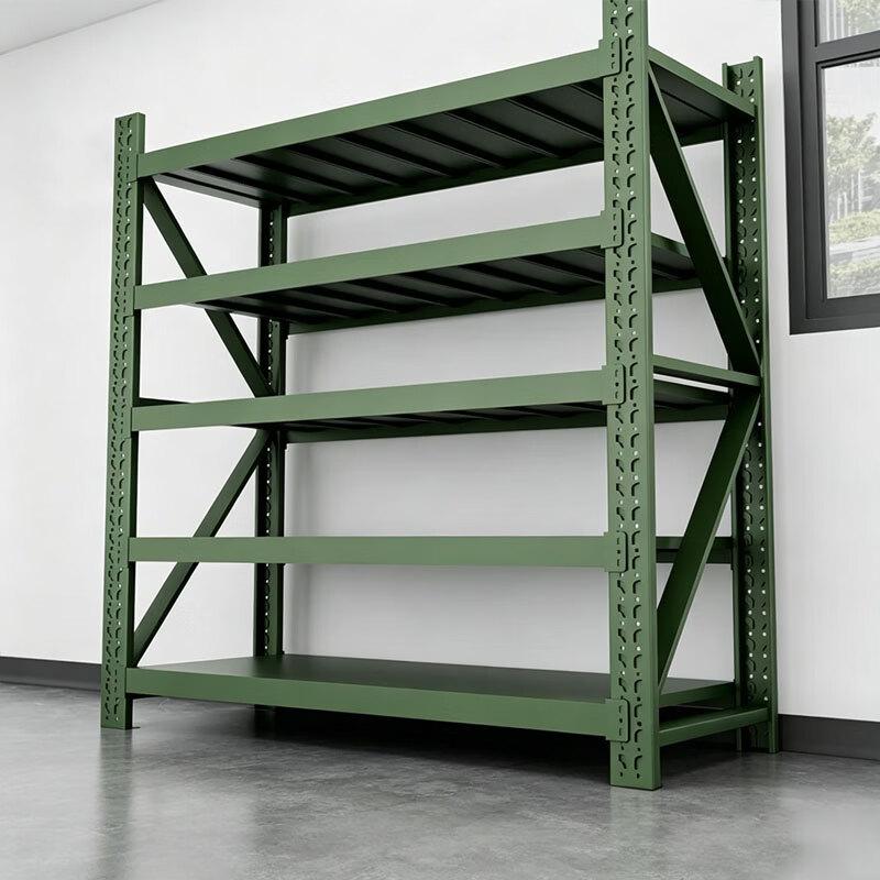 Military Green Heavy Duty Storage Rack