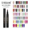 ROSALIND 5ml Nail Gel Pen Shiny Bright For Nail Art Design LED/UV Lamp Base Top Coat