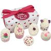 BOMB COSMETICS Little Box of Love Ballotin, Coffret Cadeau Pour Le Bain, 6 Produits GLITLOV06U