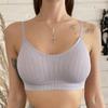 Sexy Wireless Bralette Seamless Women Bra Padded Sleep Tops U-Shaped Back Sports Tube Top Breathable Crop Lingerie Underwear