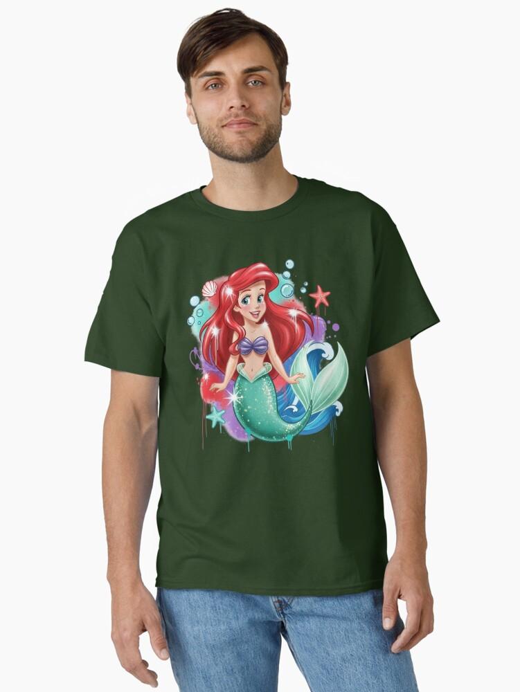 The Little Mermaid Ariel – Magical Mermaid Princess Art Classic T-Shirt