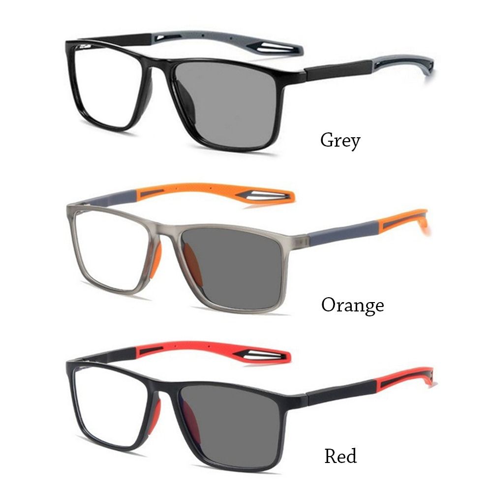 TR90 Frame Myopia Eyewear Lightweight Short Sighted Eyeglasses Photochromic Glasses Office