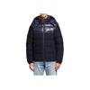 Polo Ralph Lauren FW23 Hooded Solid Color Zippered Fitted Long Sleeve Down Jacket Men Jackets Navy-Blue 710922806-001