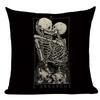 Dark Tarot, Gothic Style Double-Sided Printed Pillow Cover Short Plush Suitable Living Rooms Bedrooms Sofas Throw Cushion Cover
