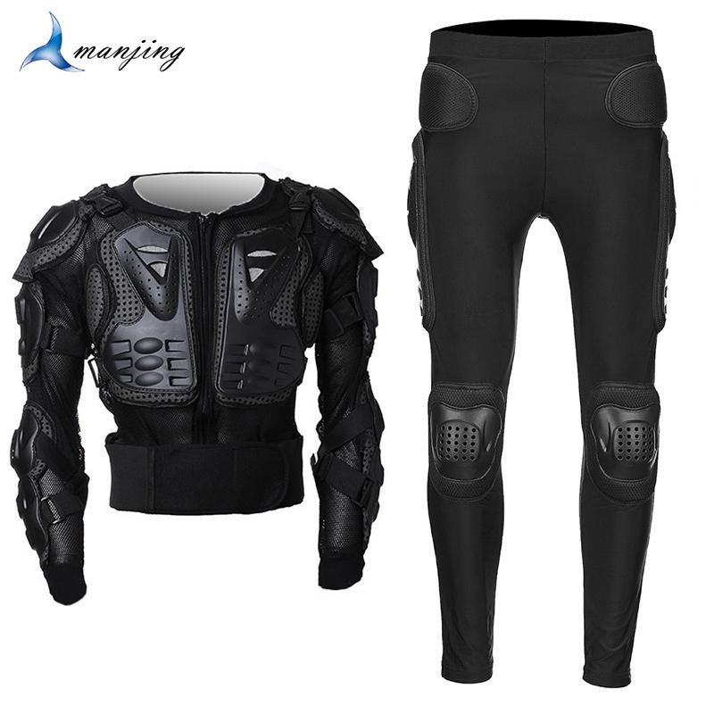 Motorcycle armor shorts Pants Motocross suit Body protection Back Spine Armour Skatboarding Skiing ATV Dirt Bike Jacket
