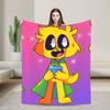 Soft Warm Blanket Picnic Mikecracked Mikes  Throw Blanket  Flannel Bedspread For Outdoor Comfortable Sofa Bed Cover