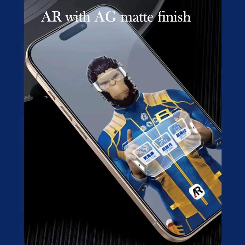 BLUEO AR Matte Tempered Glass For iPhone 17 Pro Max Screen Protector for iPhone 16 17 Pro Max