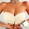 Non Marking Front Button Underwear Anti Slip Strapless Strapless Strapless Women's Gathering Bra