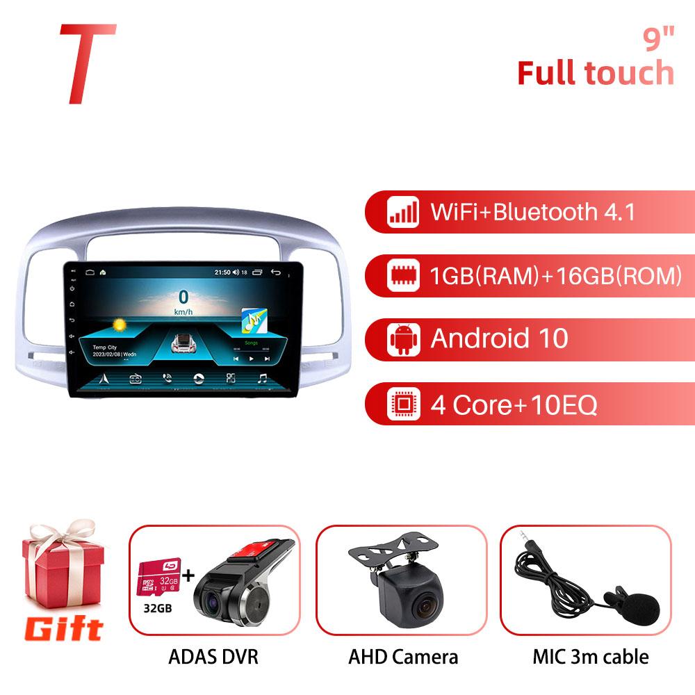 2 Din Автомобильный мультимедийный проигрыватель для Hyundai Accent 2006-2011 Экран Android Радио Стерео GPS Навигация Головное устройство Автомагнитола Carplay