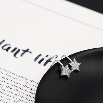 Temperament Star Ear Bone Clip Ear Clip Простые свежие серьги Новый стиль для девочек