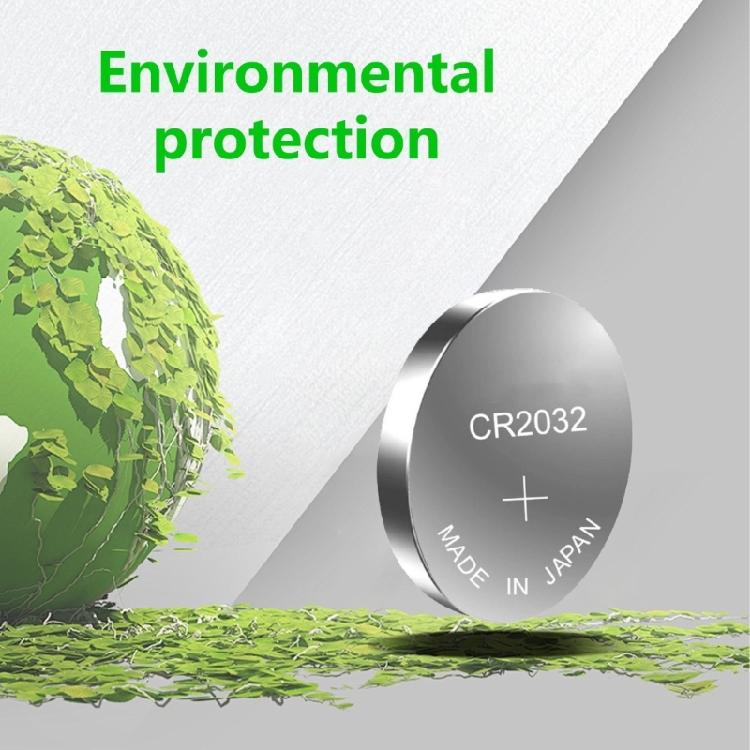 5pcs CR2032 CR1632 Lithium Coin Batteries Ensuring Consistent Performances In Various Devices for Car Key and Watches