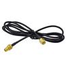 6M Rg174 Sma Male To Female Extension Cable Copper Wire For Coax Coaxial Wi-Fi Wifi Network Card Router Antenna