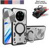 Нажимное окно магнитное кольцо подставка бронированный противоударный чехол для Xiaomi 15 Ultra держатель из сплава подставка ПК слайд объектив камера чехол для Mi 14 Pro 13 15 Ultra