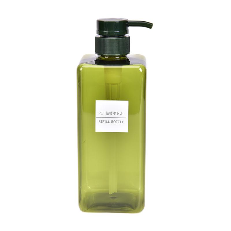 650 мл пластиковая пустая бутылка-дозатор для шампуня, лосьона, геля для душа