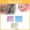 Прозрачный двухсторонний липкий желейный клей для ногтей для продления срока службы маникюра 24 штуки 0,35 мм желтый гель