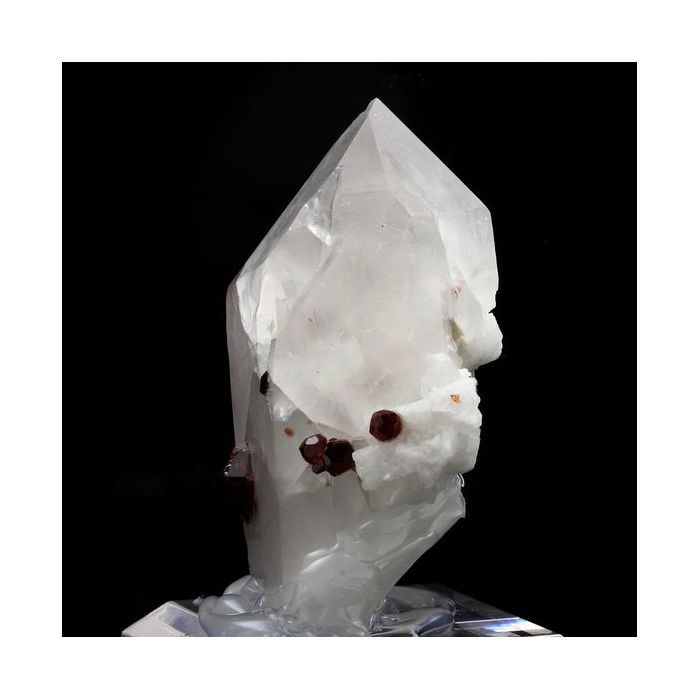 Pierres et Minéraux. Orthoclase, Quartz, Grenat. 466.0 ct. Gilgit, Pakistan..