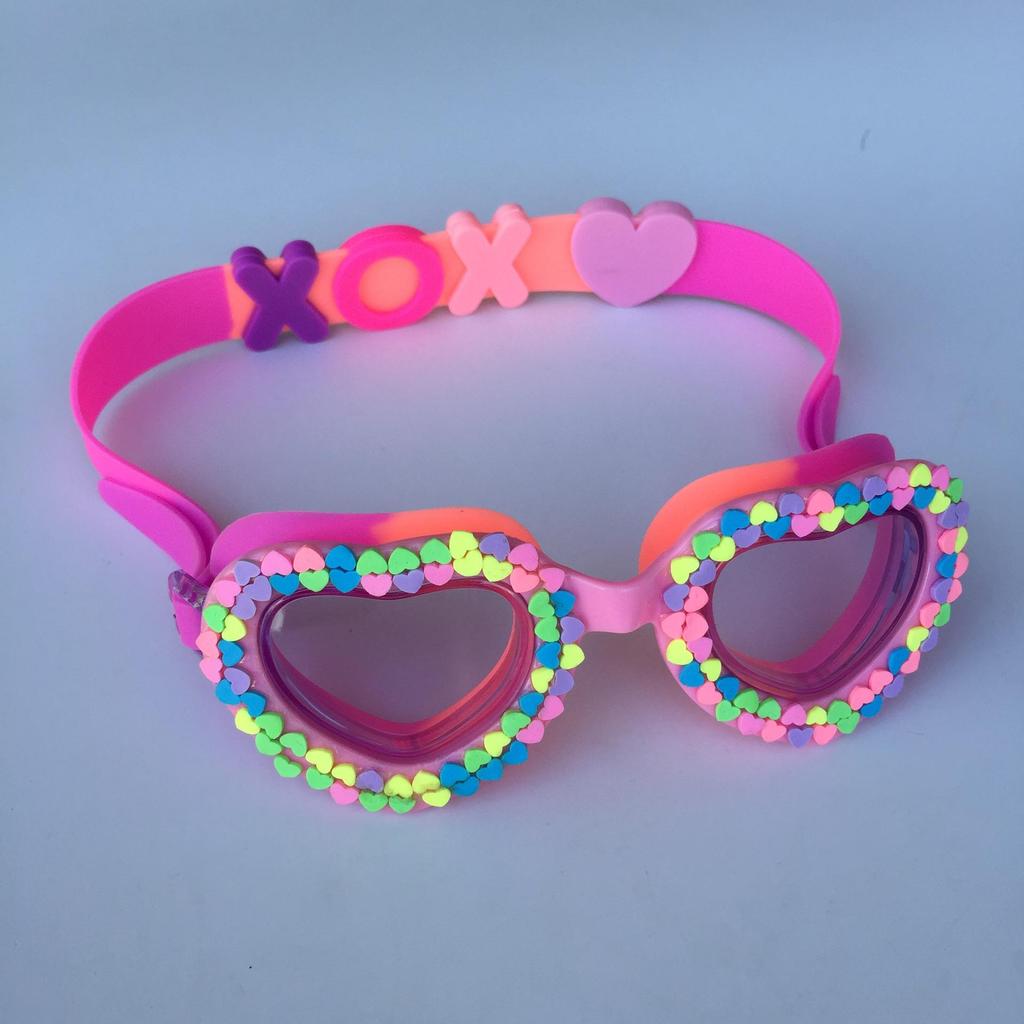 Детские водонепроницаемые очки для плавания с героями мультфильмов, противотуманная маска для дайвинга для мальчиков и девочек, настраиваемый логотип