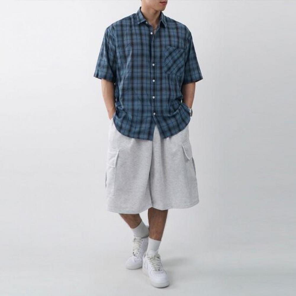 Onl Mens Cargo Bermuda Pants 7 8 Length Big Size