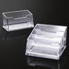 Transparent Business Card Rack High Capacity Desktop Business Card Strong And Sturdy Business Card Storage Box